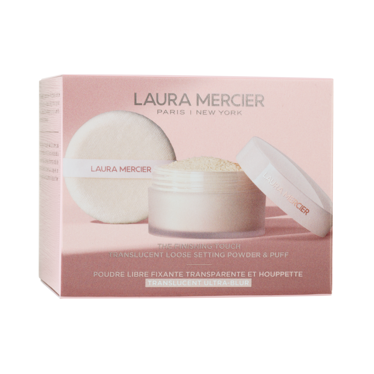 The Finishing Touch Translucent Loose Setting Powder & Puff Translucent Ultra-Blur